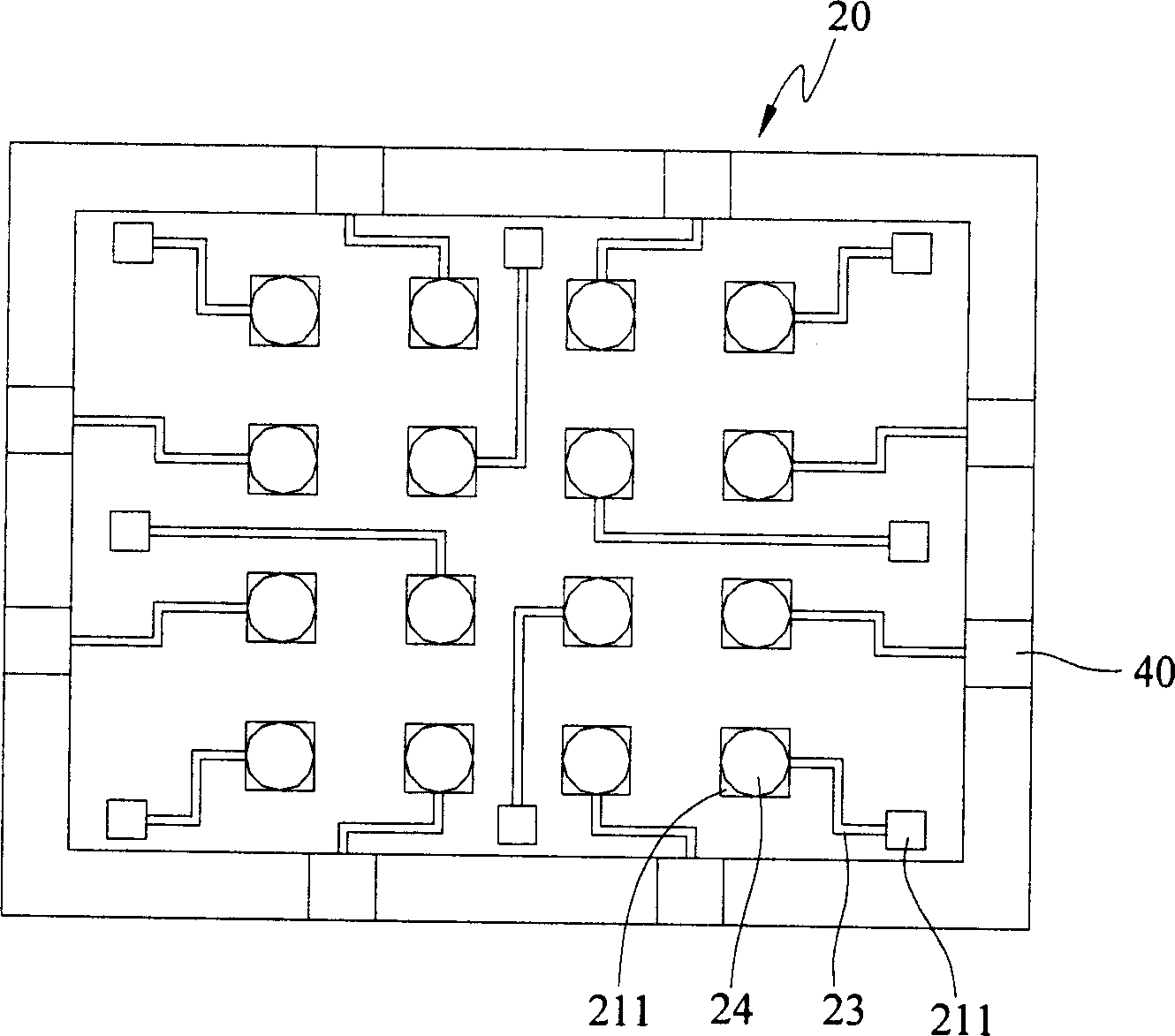 Stereo-stacking packaging structure