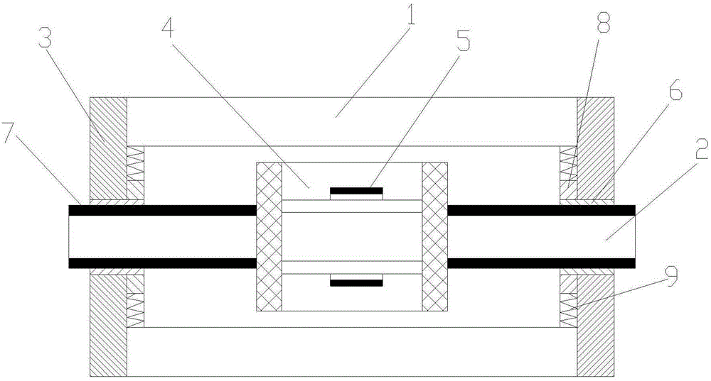 Fixing valve rod