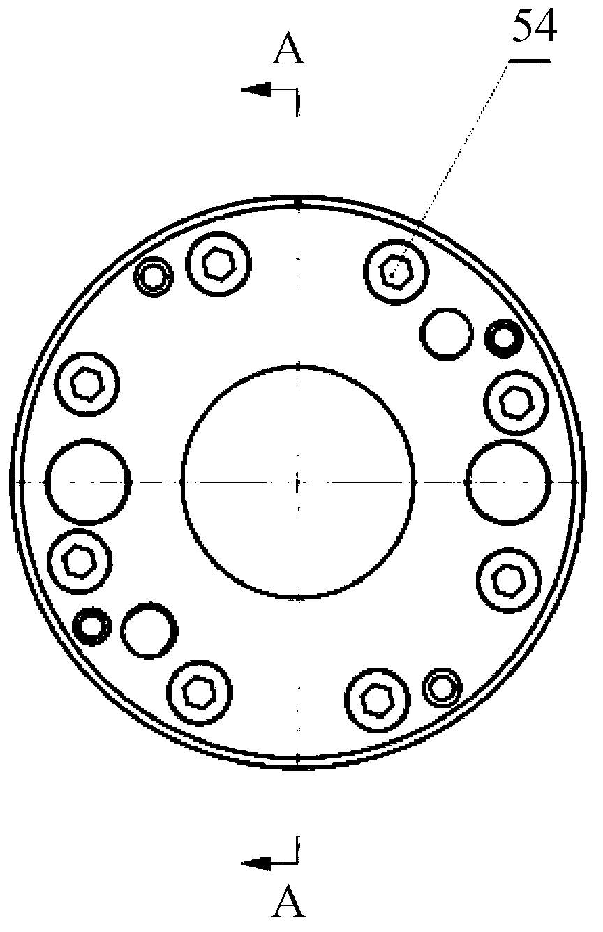 Mechanical and electrical connecting structure between drill collars of while-drilling instruments