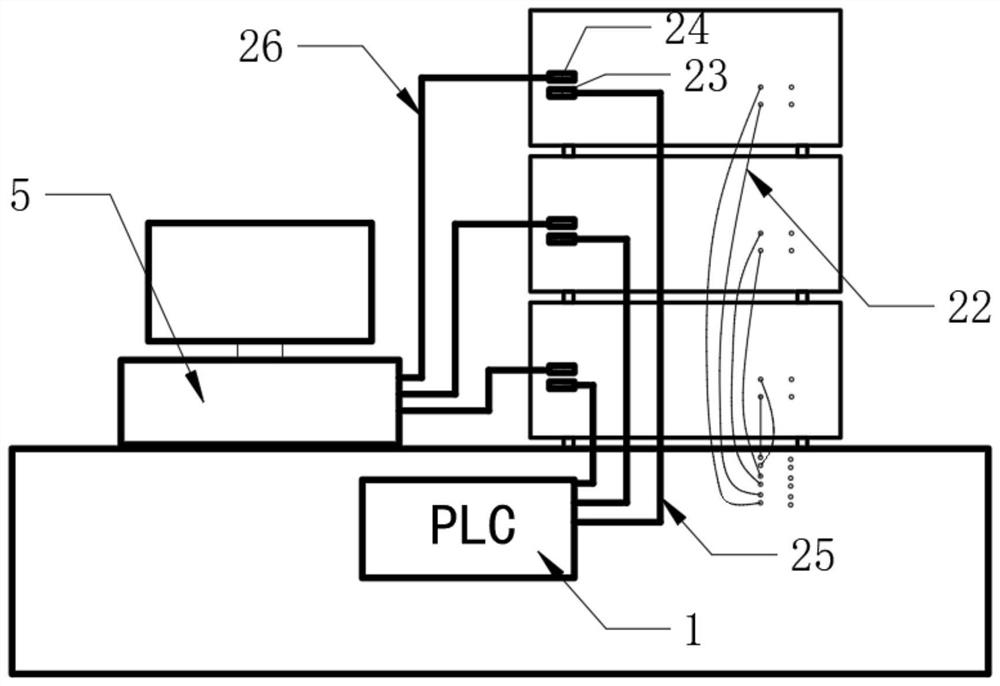 Semiconductor device testing device