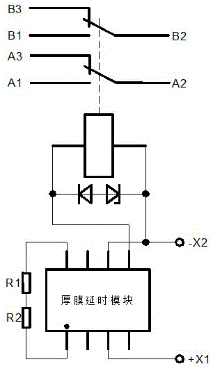 High-reliability time relay