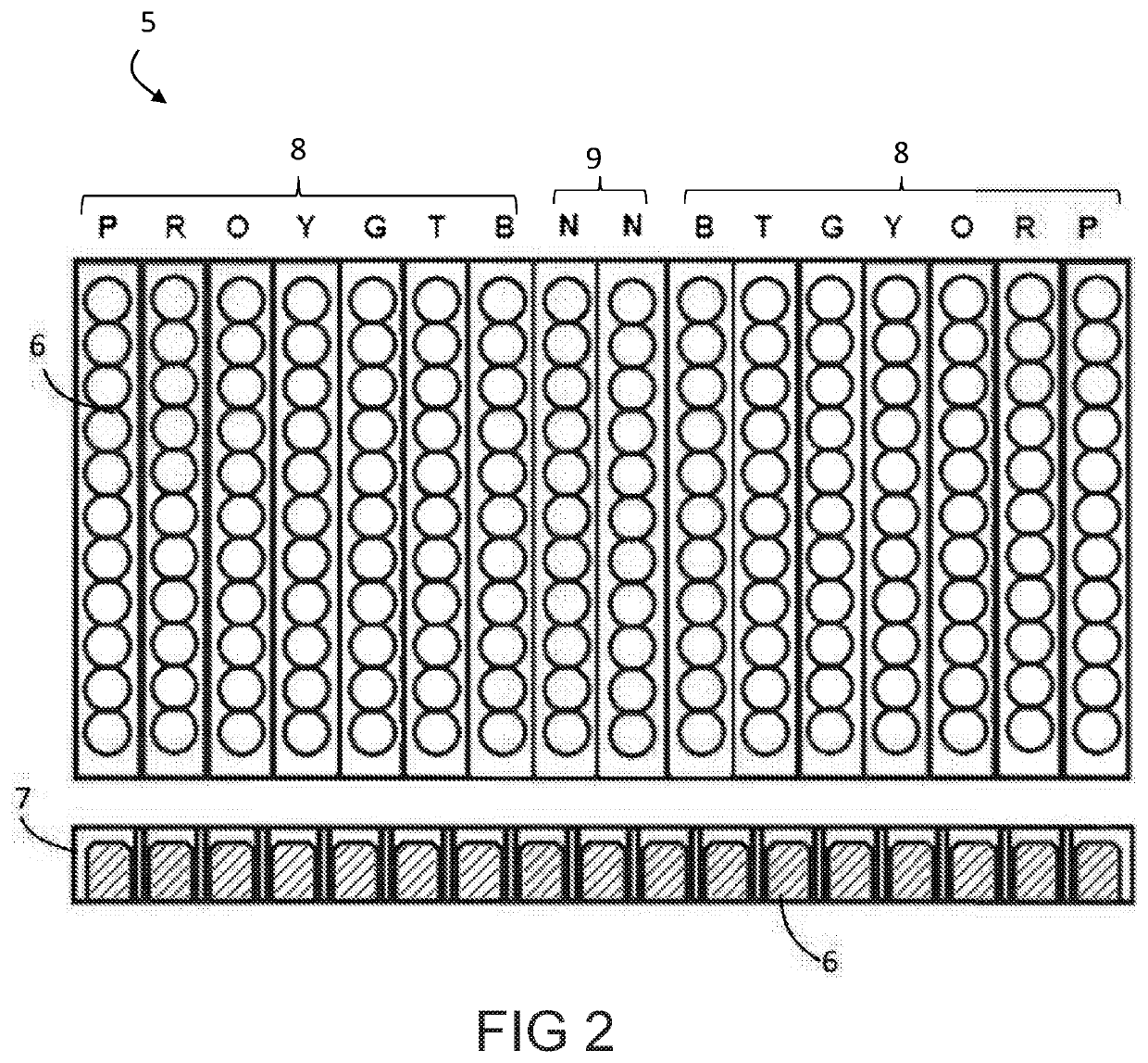 Visual stress assessment device