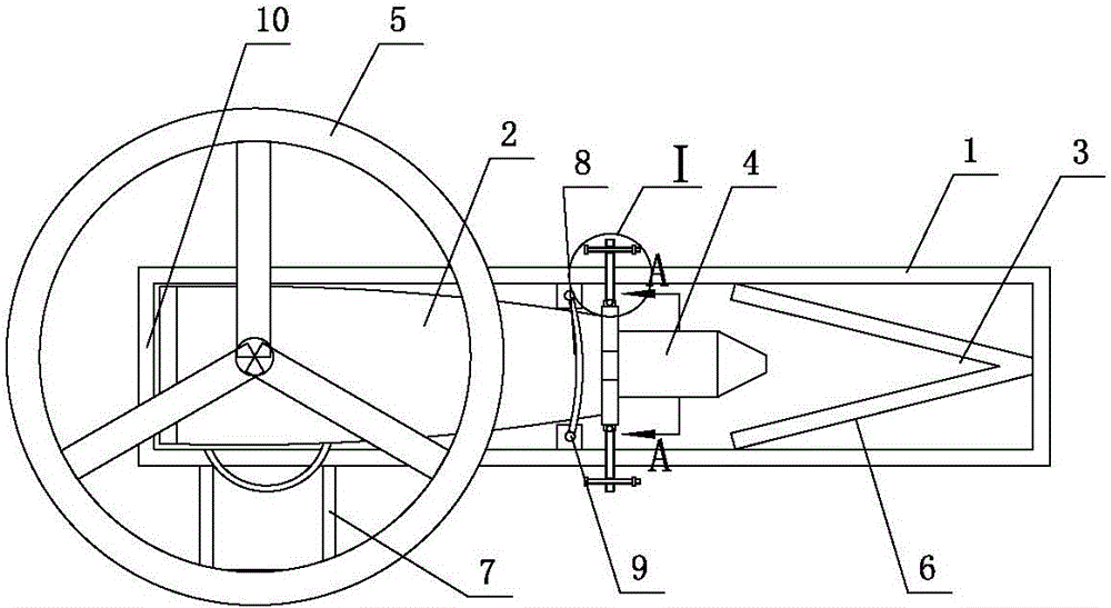 Auxiliary tools for making grounding down conductors