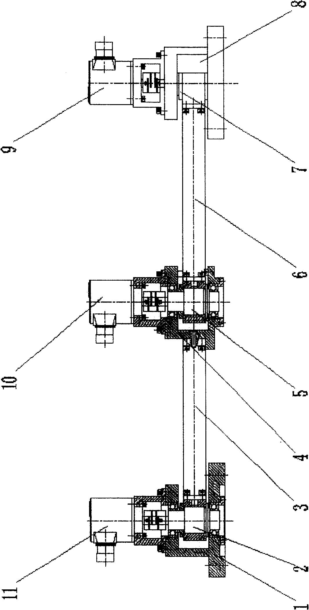 Attitude appearance measurement plane sensor