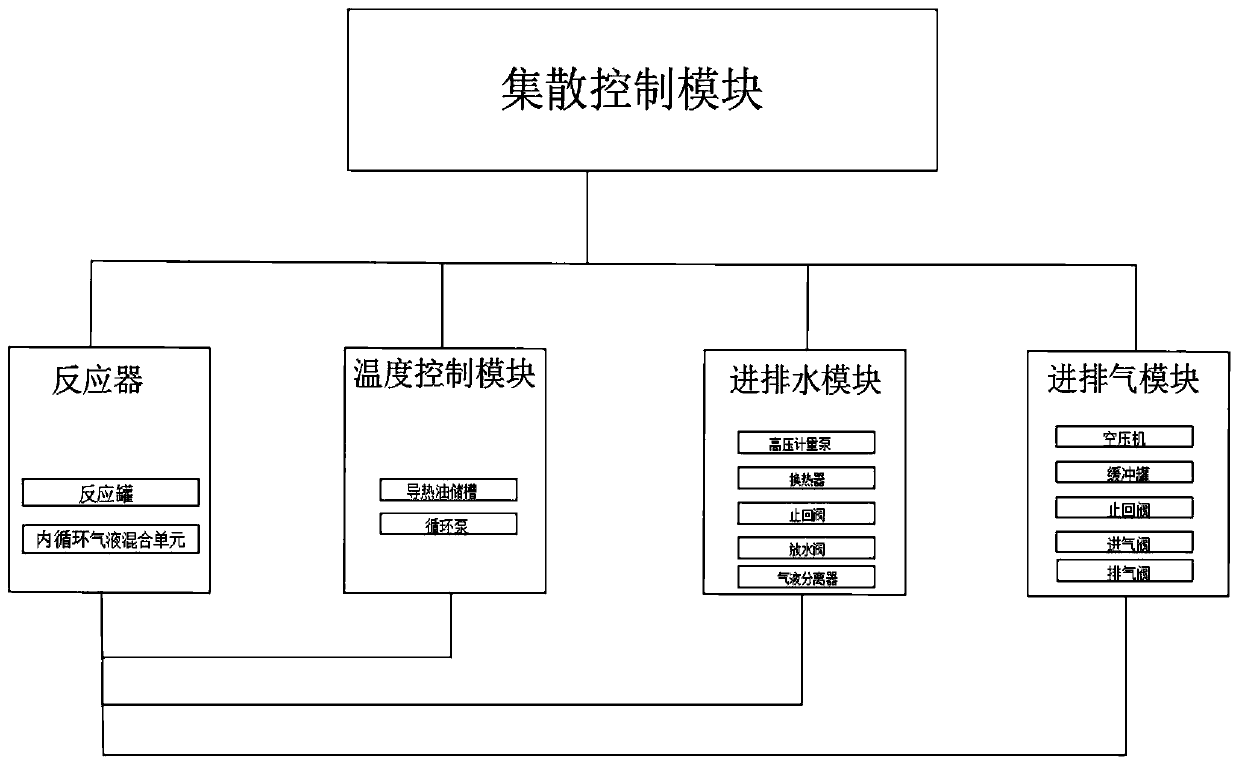 Wet oxidation reaction system