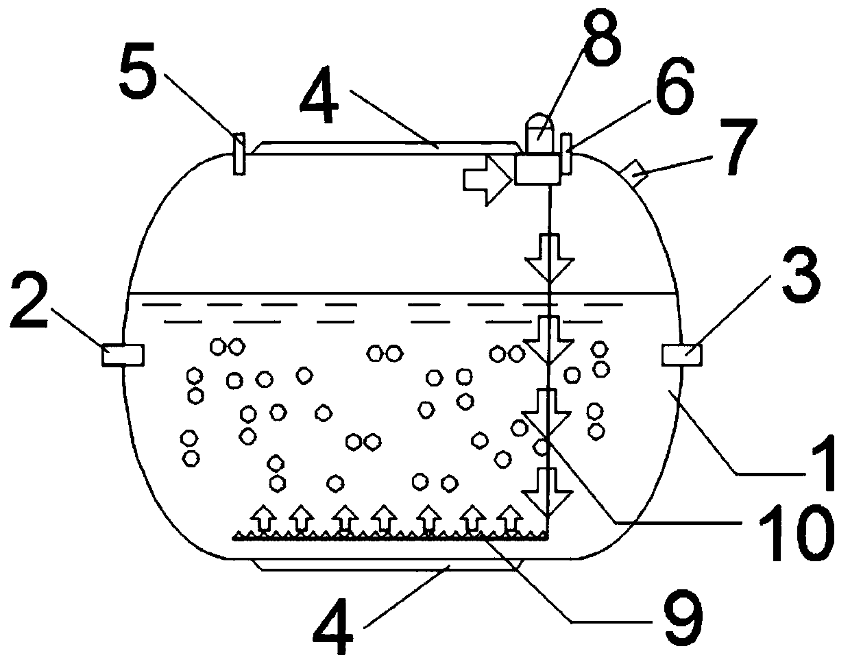 Wet oxidation reaction system