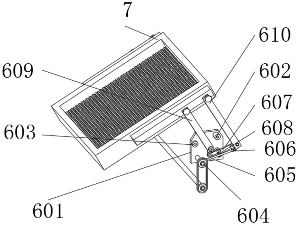 Blue algae fixing and fishing device capable of performing density discrimination and using method