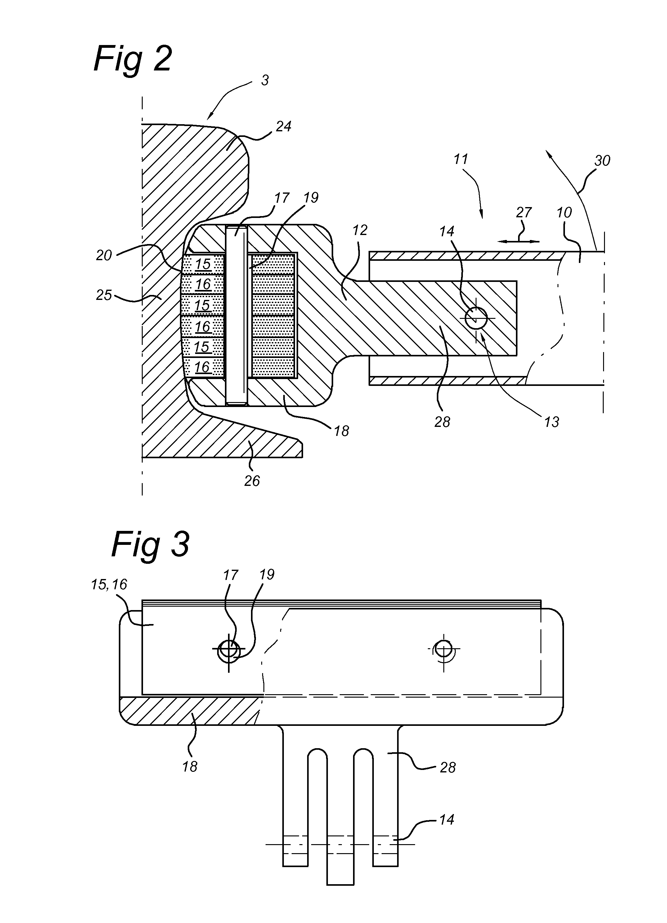 Safety structure for a railway line