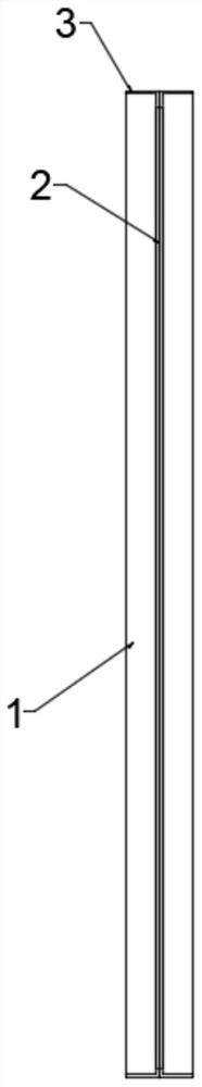 Back stacking type ultrathin glass thinning method