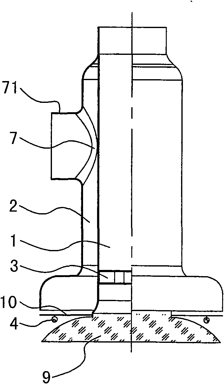 Dual-purpose tail end for air conditioning and smoke exhaust