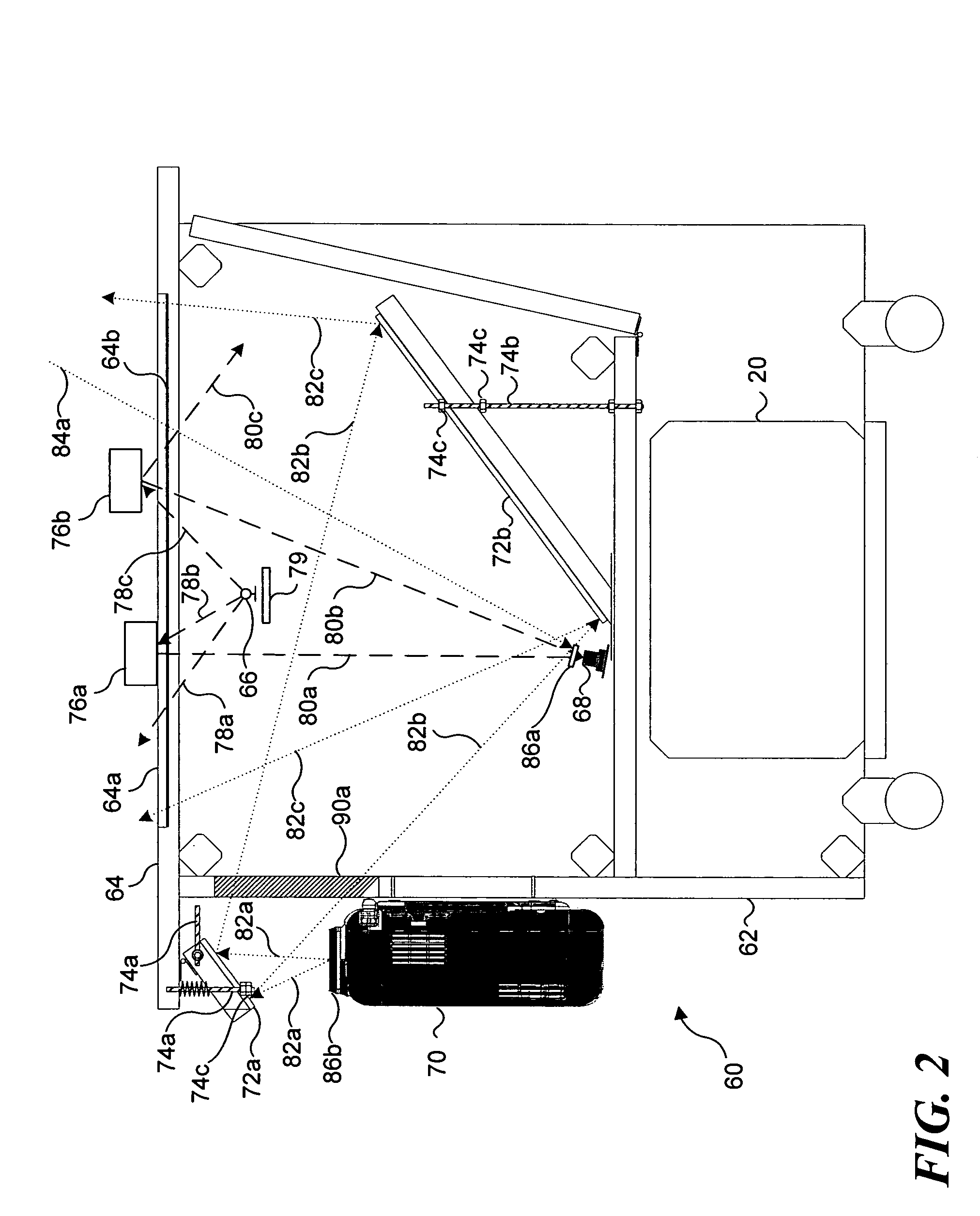 Using clear-coded, see-through objects to manipulate virtual objects