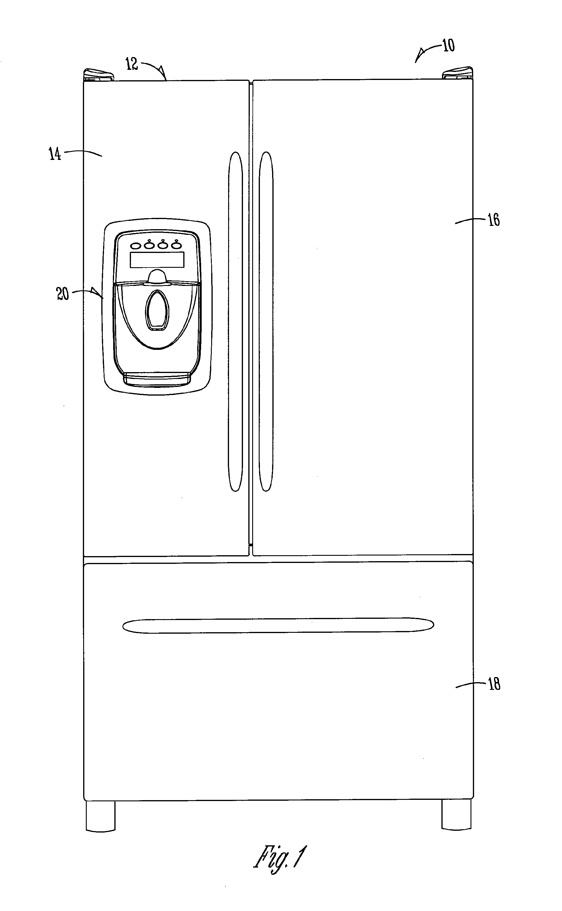 Interactive lighting in a refrigerator