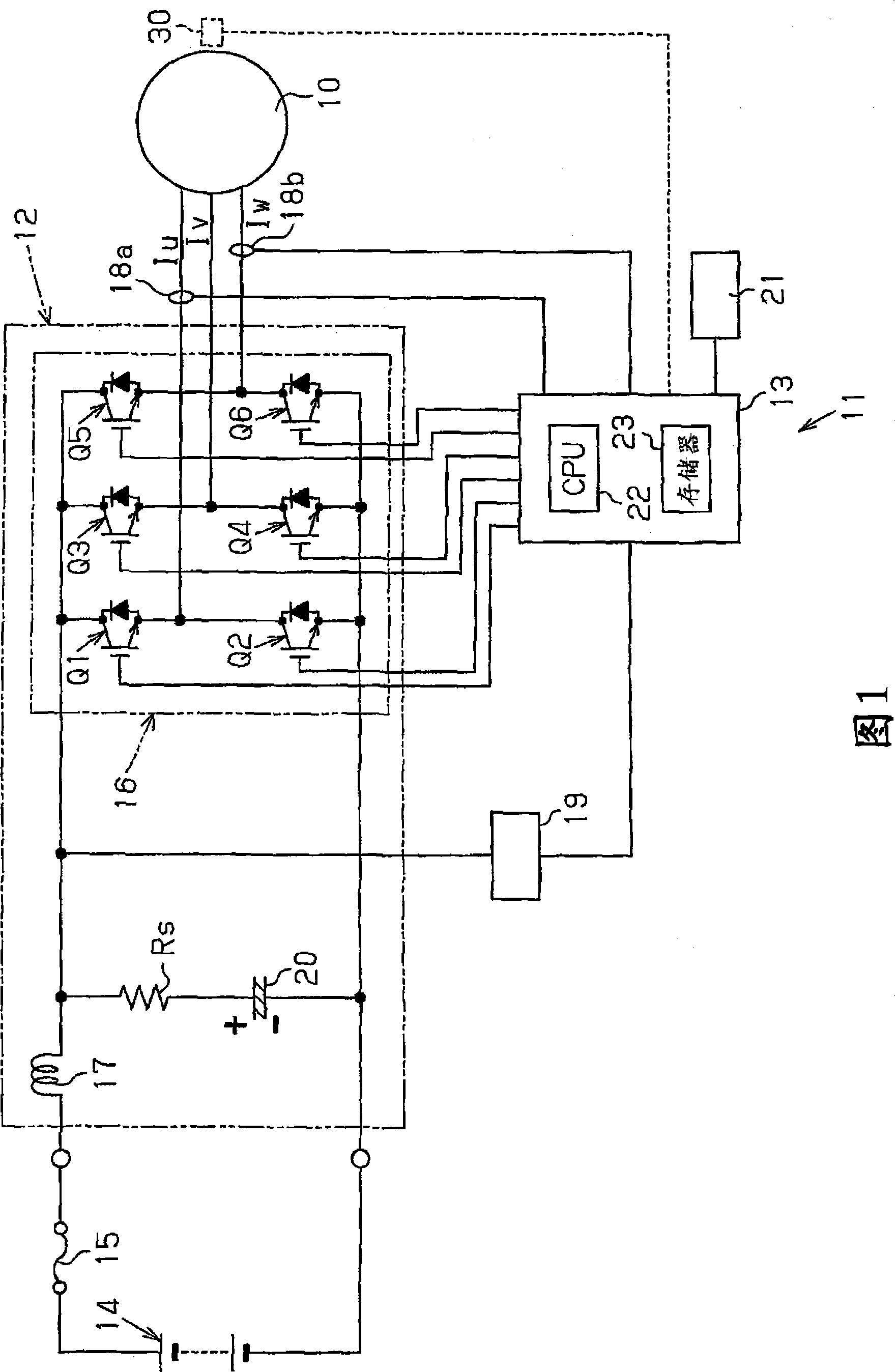 Method and apparatus for controlling electric motor