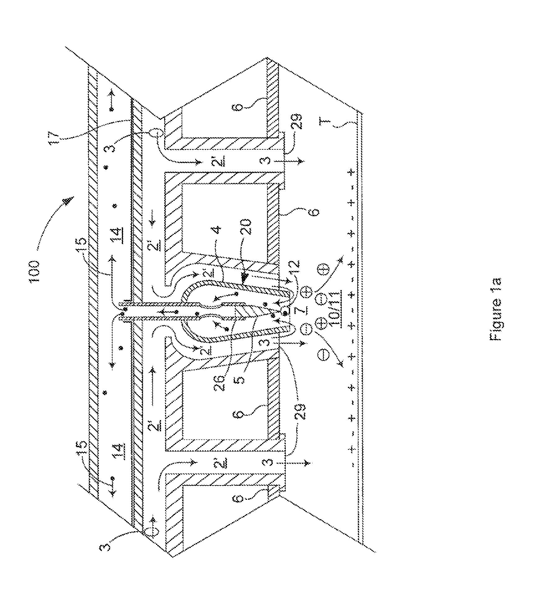 Separating contaminants from gas ions in corona discharge ionizing bars