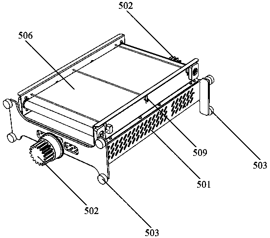 Material processing system based on novel shuttle vehicles