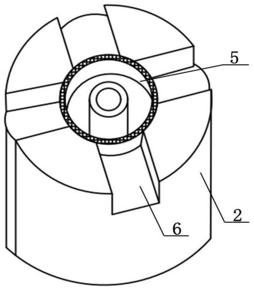 Detection tool for boss of ring piece and detection method and application of detection tool