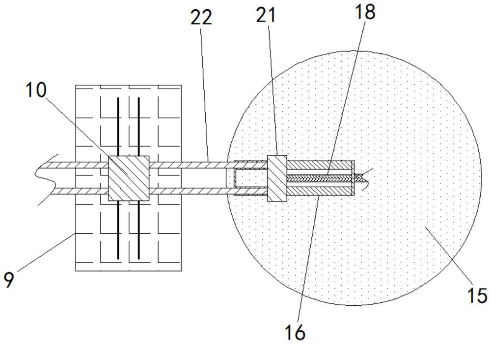 A flatness detection device for brake discs of new energy vehicles