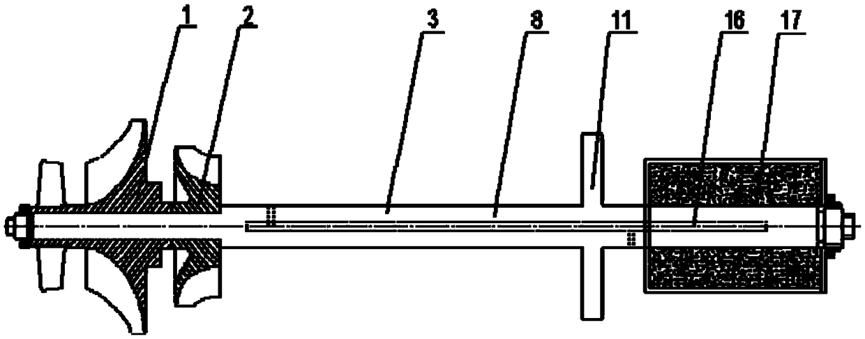 Self-cooling type air suspension air compressor with air storage function