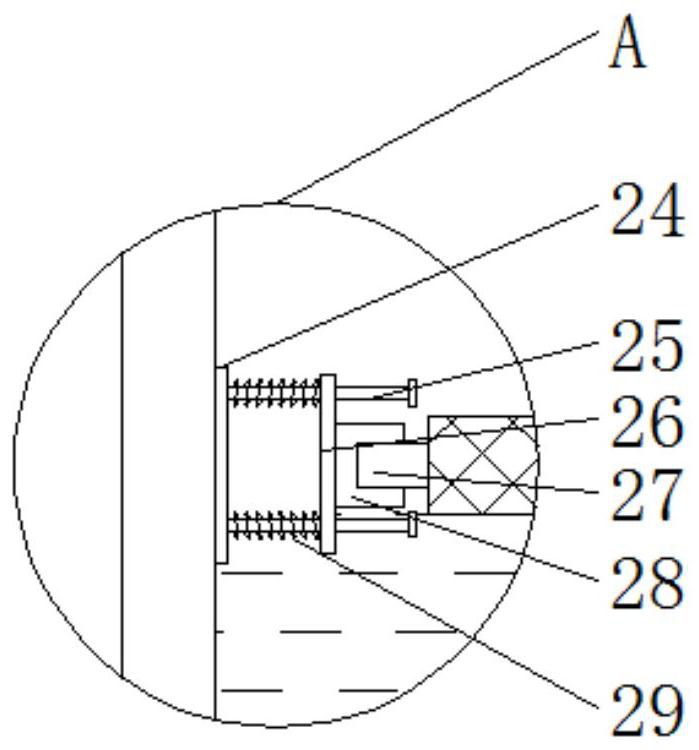 Spray cleaning device for production of quartz ceramic products