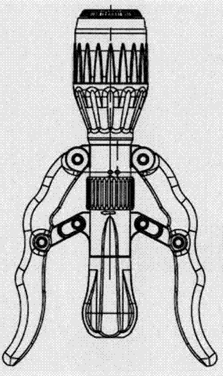 Circumcision suture device with visual operation functions