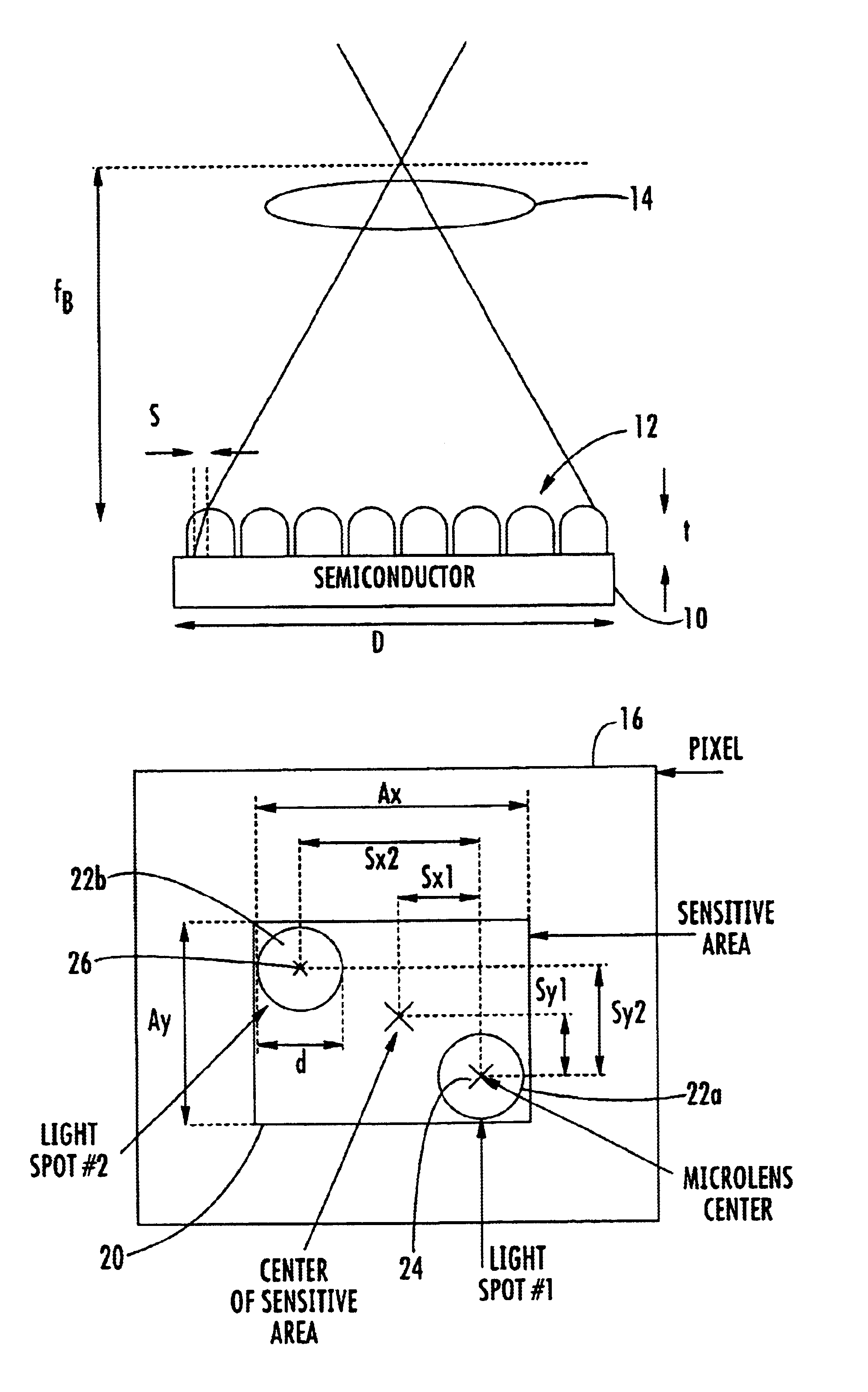 Solid state image sensors and microlens arrays