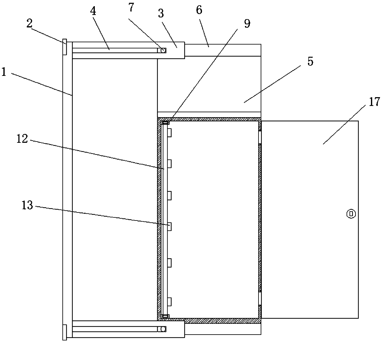 A Low-Voltage Cabinet Convenient for Maintenance and Repair