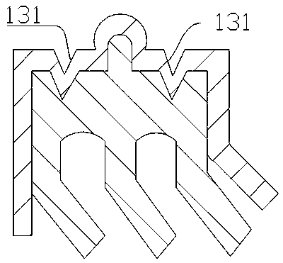 A bearing sealing ring