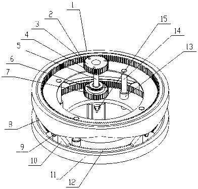 A cargo orientation adjustment device for a transport vehicle