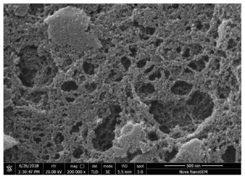 Preparation method of kitchen waste based composite defect type conductive porous carbon material