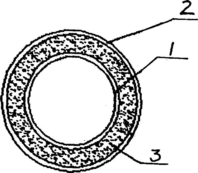 Silent polyvinyl chloride drain pipe