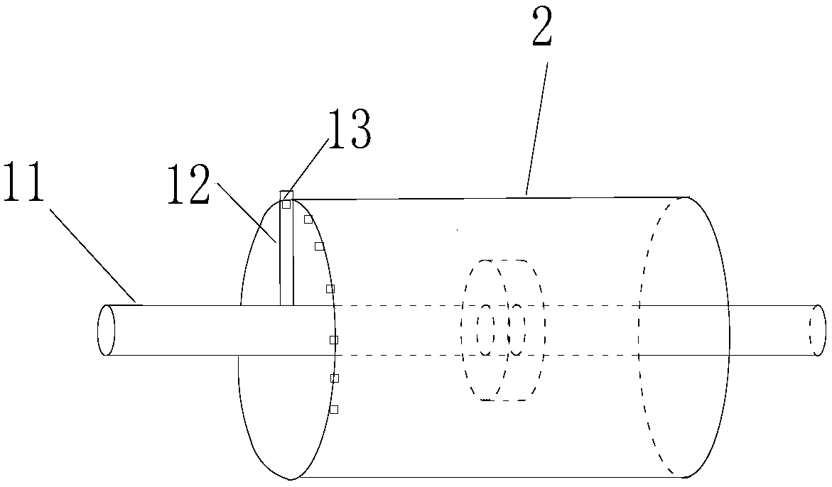 Pipeline inner wall cleaning device