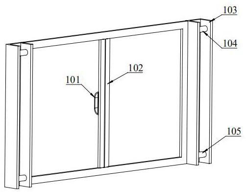 Multifunctional balcony protection window