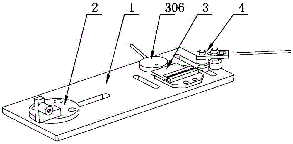 Bending device of electric heating wire