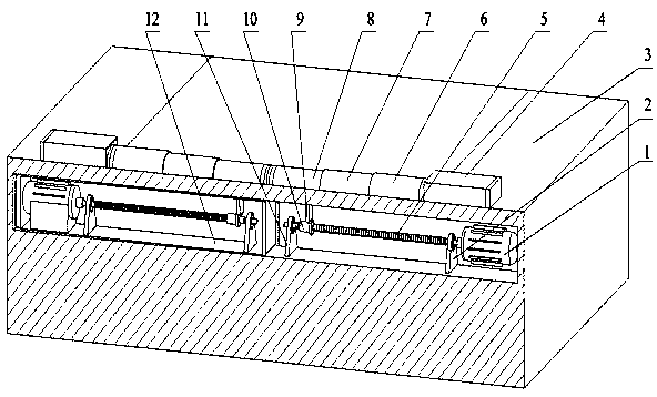 Telescopic road deceleration strip