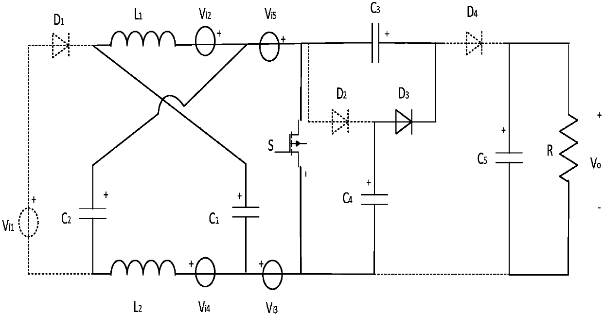 Voltage-multiplying unit based multi-input high gain Z-source converter