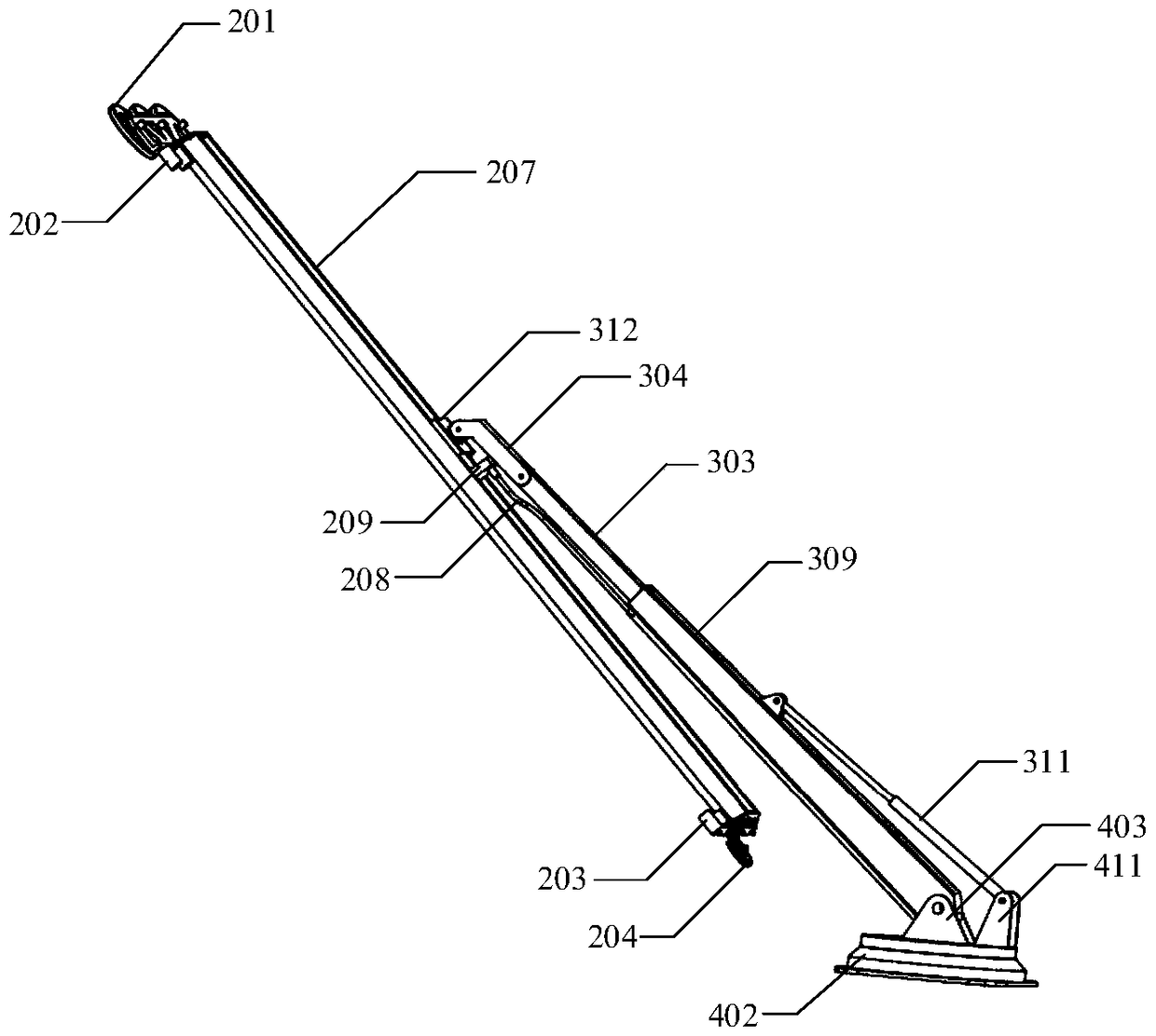 Self-propelled self-adaptive plane cleaning device