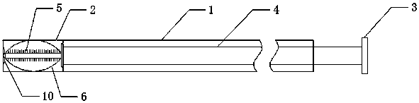 A push-pull sterile cell brush for endoscope with replaceable brush head