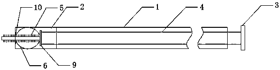 A push-pull sterile cell brush for endoscope with replaceable brush head