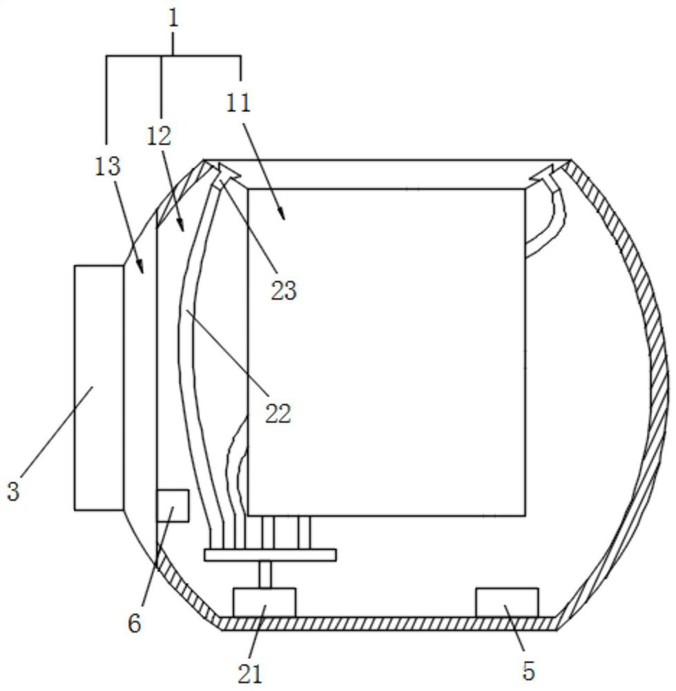 Desktop type intelligent flowerpot integrated with memo and humidification functions