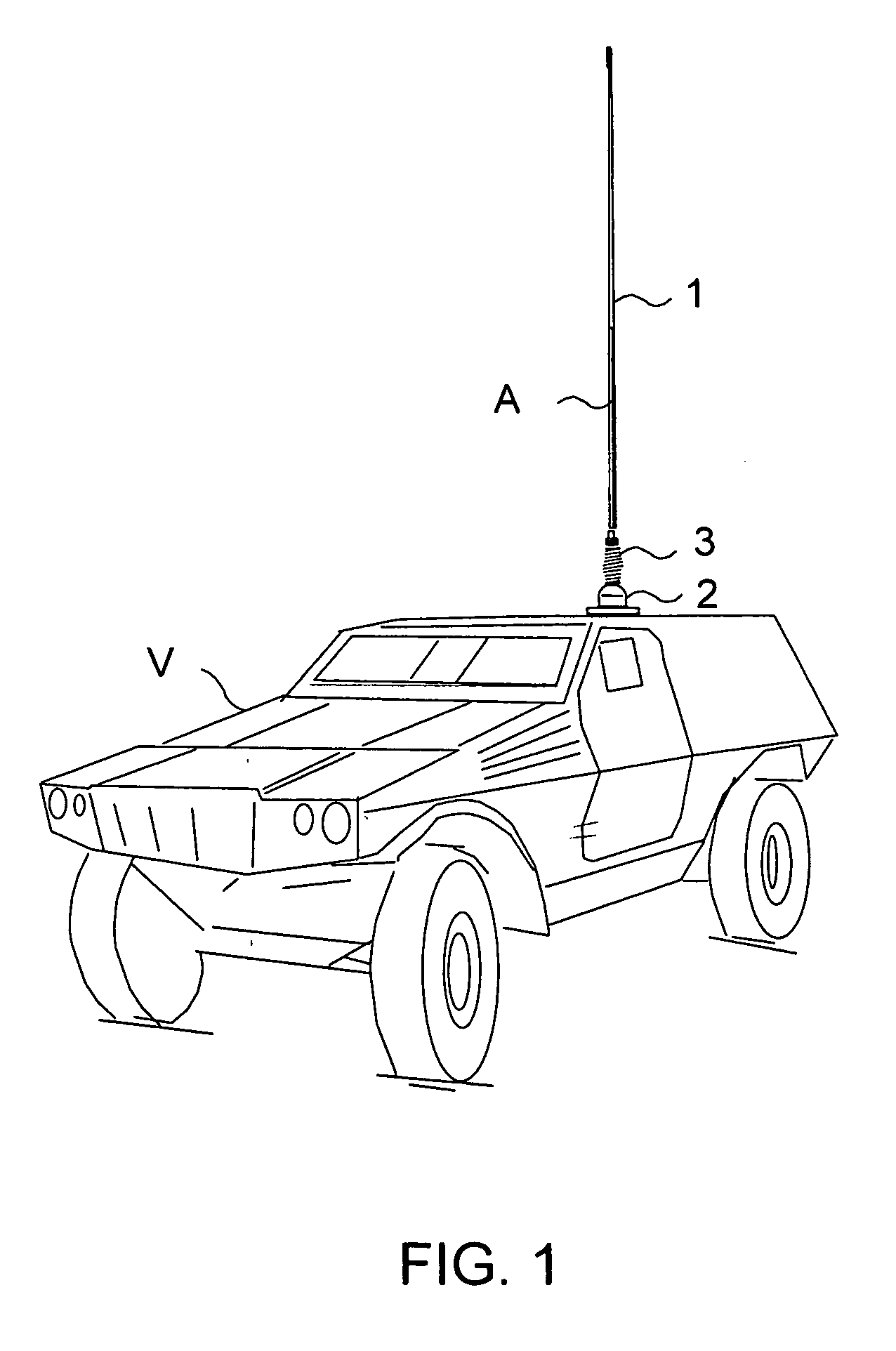 Ultra-wideband V-UHF antenna