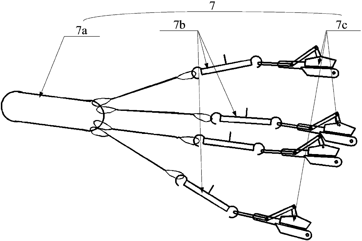 An anchoring device and an anchoring method