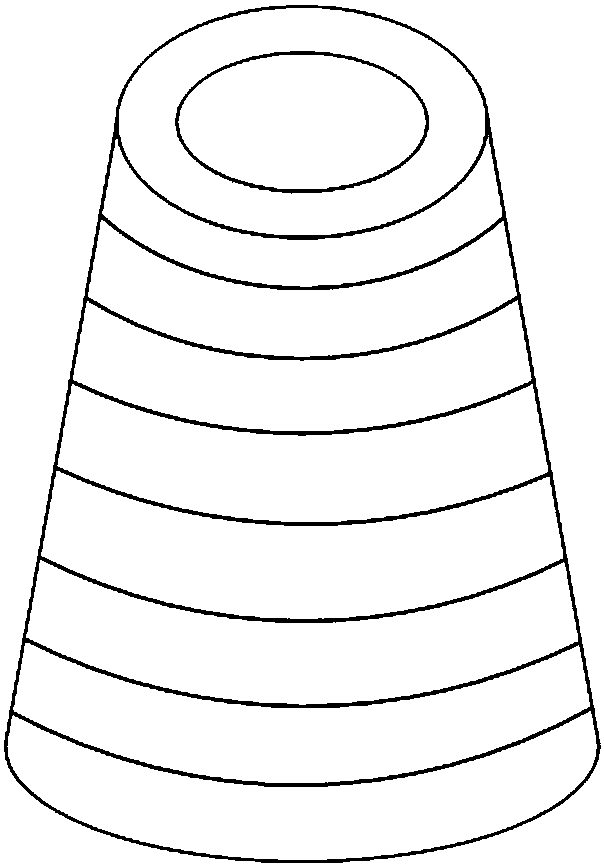 Online layered detection material increasing and decreasing compound manufacturing method