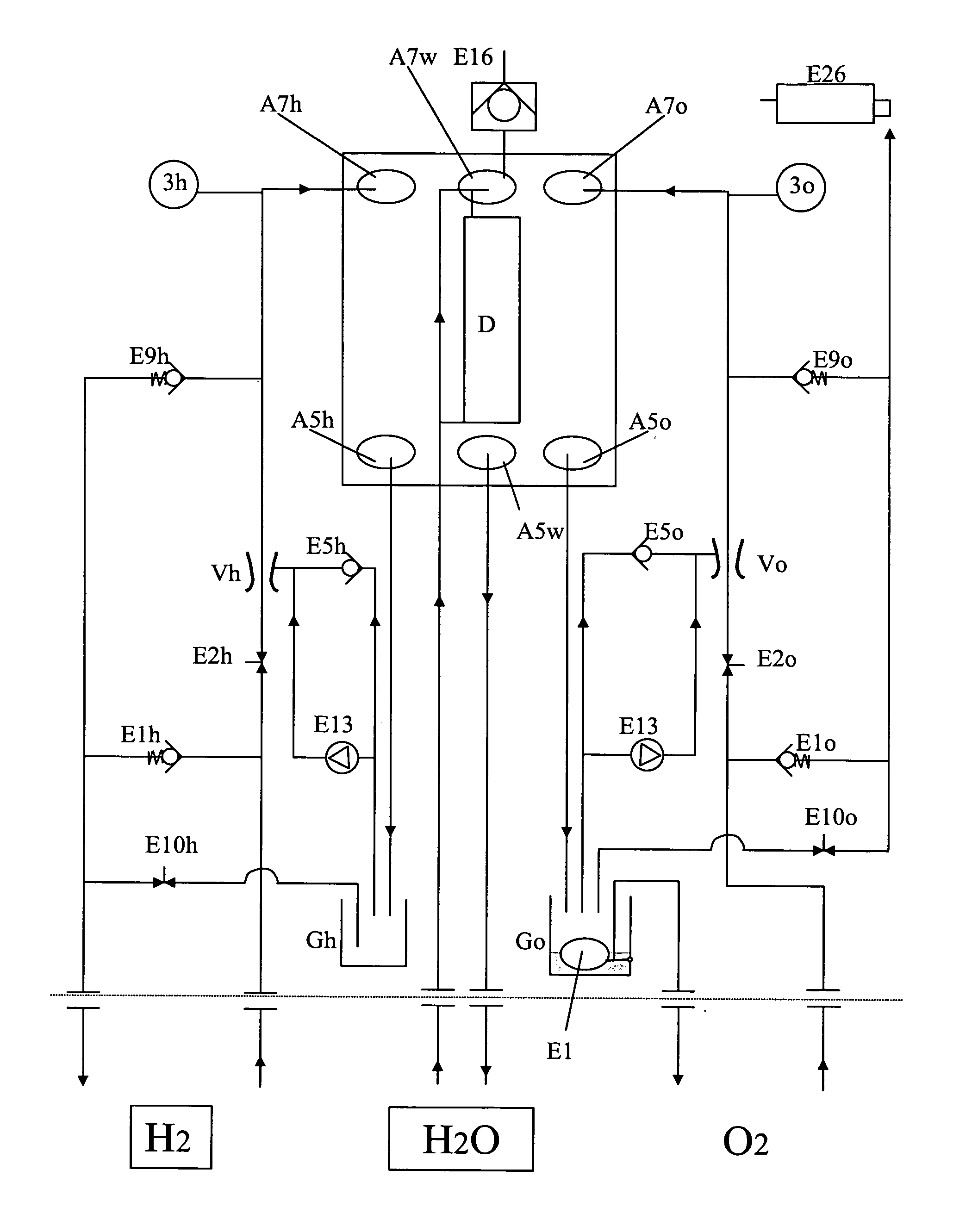 Fuel Cell with Integrated Fluid Management