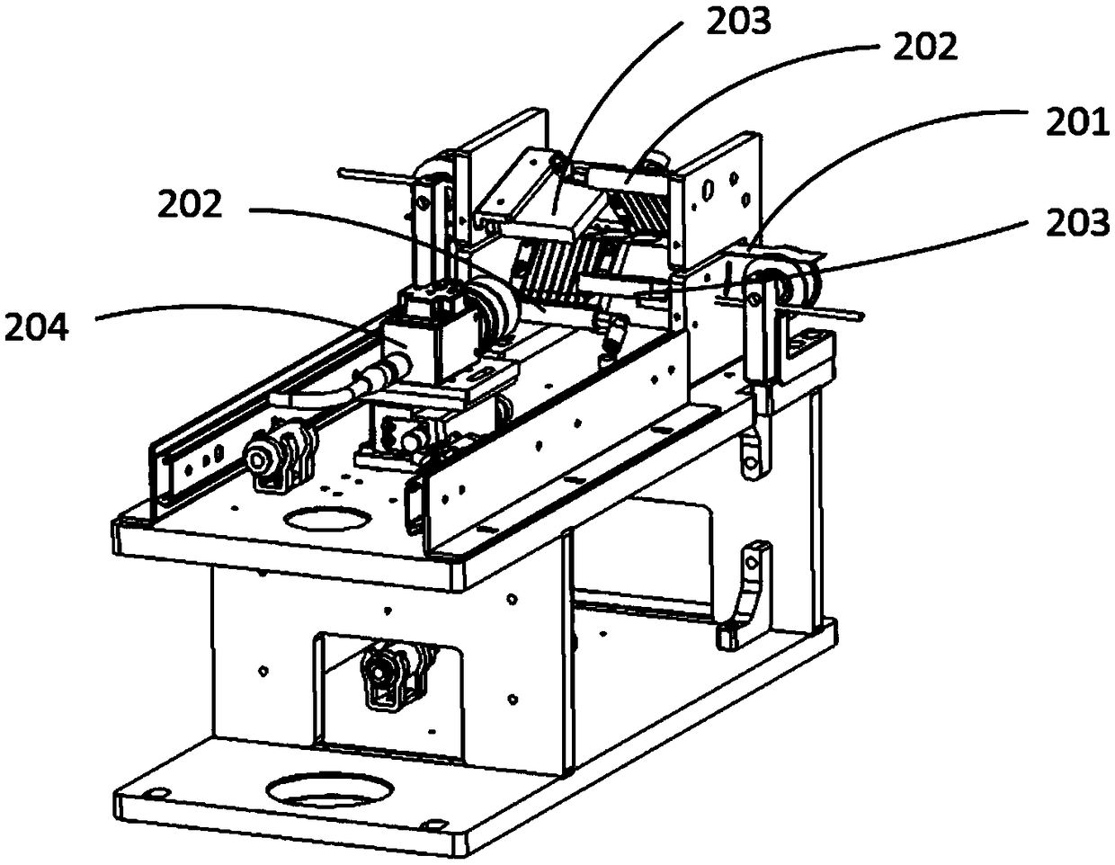 Coil full-automatic punching machine