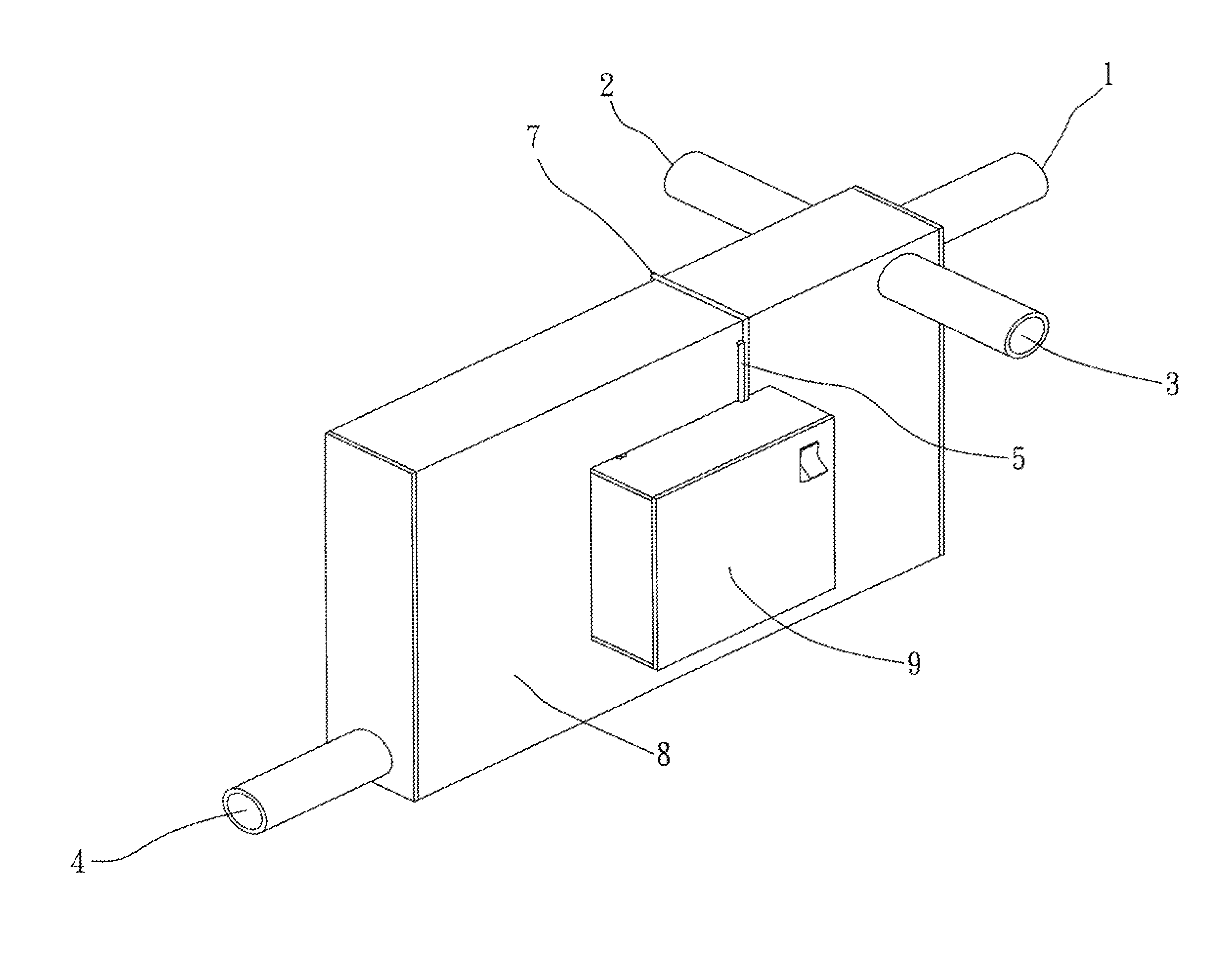 Continuous electrolyzed oxidizing/reduction water generator device