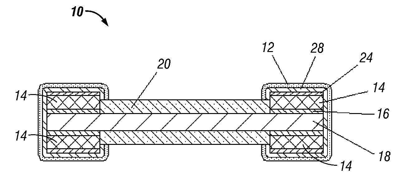 Resistor and method for making same