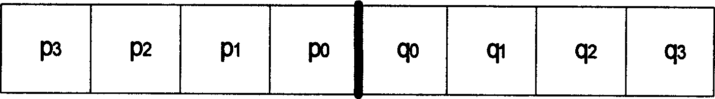 Deblocking filtering method and apparatus of video frequency or image