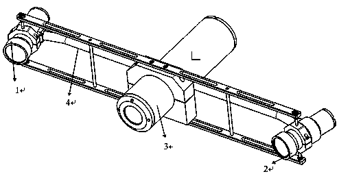 Underwater 3D reconstruction device and method based on multilayer refractive model of light field