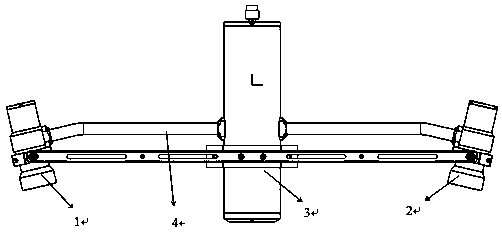 Underwater 3D reconstruction device and method based on multilayer refractive model of light field