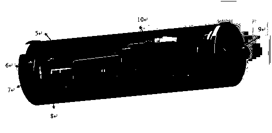 Underwater 3D reconstruction device and method based on multilayer refractive model of light field